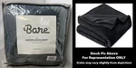 Bare Home Ultra-soft Fleece Microplush Blanket, Black King Size. Fixed Price $26.95.