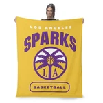 Northwest Los Angeles Sparks Wnba High Block Silk Touch Throw Blanket 50 X 60. Fixed Price $73.64.