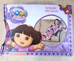 Dora The Explorer Blanket Sleeves New Soft Comfy Throw 48"X48" Nick Jr Child's. Fixed Price $25.99.