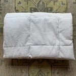 Simple Striped Quilted Blanket. Fixed Price $25.00.