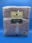 Pavilia Sherpa Throw Blanket For Couch Sofa, Light Purple Lavender Fluffy War.... Fixed Price $11.99.