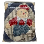 Vintage Patchwork Friends Quilted Throw Wall Accent Avon Gift Collection. Fixed Price $25.00.