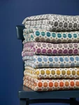 Merino Lambswool Throw Blanket - Milan Range Made England Bronte Moon. Fixed Price $159.99.