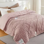 Starbedia Heated Comforter Blanket King Size With 104" 90", Pink-tufted. Fixed Price $155.94.