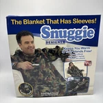 Snuggie Designer Fleece Blanket With Pockets Camouflage (as Seen On Tv) Open Box. Fixed Price $34.99.