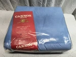 Nos Cannon Monticello Aspen Acrylic Blanket Blue Twin. Fixed Price $22.00.