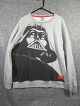 Star Wars Sweater Adult Xl Gray Black Darth Vader Disney Parks Lucas Films Luke. Fixed Price $45.98.