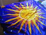 New Heavy Huge Halloween Constellation Plush Throw Blanket 83" X 93" Diya. Fixed Price $80.00.