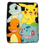 Pokemon Multi Character Lightweight Fleece Throw Blanket 48 X 60 Inches. Fixed Price $39.99.