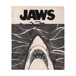 Jaws Duotone Poster Multicolored Silk Touch Throw Blanket 50 In. X 60. Fixed Price $45.38.