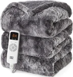 Eheyciga Electric Heated Throw Blanket Faux Fur, 10 Hours Auto Shut Off......... Fixed Price $49.99.