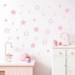 Warm Pink Star Cartoon Wall Decoration Decals For Bedroom Living Childre.... Fixed Price $8.03.
