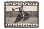 Crown Crafts Western Cowboy Horse Throw Blanket Tapestry Rodeo Rustic Wall.... Fixed Price $109.75.