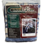 Vintage Biederlack Cuddle Wrap Blanket Throw Shaker Blue 55 X 67" Usa New. Fixed Price $29.00.