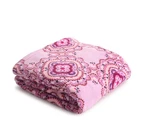 Vera Bradley Lavender Medallion Fleece Throw Blanket 50"X80"(NEW & Sealed). Fixed Price $32.95.