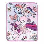My Little Pony Rainbow Dash Twilight Sparkle Spring Silky Soft Blanket Throw. Fixed Price $21.59.