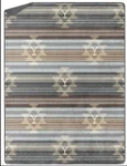 Northwest Yellowstone Silk Touch Sherpa Throw Blanket, 60" X 80", Western Ombre. Fixed Price $19.99.