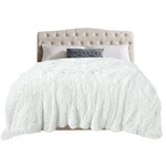 Toonow Extra Soft Fuzzy Faux Fur Blanket Queen Size 78X90, Reversible Lightwe.... Fixed Price $35.57.