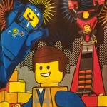 Soft! 63" X 45" Lego Movie Fleece Blanket Emmet Benny Lord Business. Fixed Price $21.00.