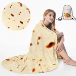 Tortilla Blanket Giant Flour Burrito Adult Size 47 Inch Double Sided. Fixed Price $18.49.