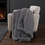 Bare Home Shaggy Faux Fur Sherpa Blanket. Fixed Price $48.99.