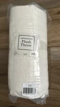 New Ulta Beauty Plush Throw Blanket Cream White Ivory 50"X60" 2025 - Sealed. Fixed Price $19.94.