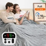 Mia&coco Heated Full Size -72"X84" Flannel Electric BLANKET,10 Leve. Fixed Price $55.63.