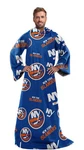 Northwest Nhl New York Islanders Toss Silk Touch Comfy Throw With Sleeves. Fixed Price $49.99.