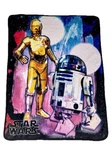 2015 Northwest Company Star Wars C-3PO & R2-D2 Kids Throw Blanket 36 X 46. Fixed Price $17.99.