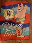 Spongebob Squarepants Road Trip Soft Throw Blanket, 40 X 50 Lovey 9-9. Fixed Price $19.99.