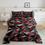 Feelyou Red Black Bedding Set Full Size Boys Girls Comforter Kids. Fixed Price $34.47.