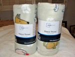 Mainstays Dogs Scarves Fleece Throw Blanket 50" X 60" 2 New Lot Of. Fixed Price $16.00.