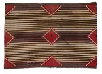 Navajo Chief's Blanket Rug Southwestern 100% Wool Native American 51" 72" In. Fixed Price $327.25.