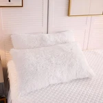 Liferevo Faux Fur Pillow Shams,shaggy 26" 20" (pack Of 2), White. Fixed Price $27.46.