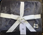 New 100% Authentic Ugg Home Collection Soft Duffield Throw Ii Blanket Slate Gray. Fixed Price $79.99.