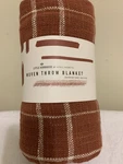 Little Korboose By April Nemeth - Woven Throw Blanket/picnic Rust. Fixed Price $14.99.