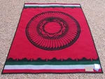 1998 Pendleton Santa Fe Indian Market Ildefonso Water Serpent Blanket 73/500. Fixed Price $899.00.