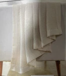 Jennifer Adams All Season Classic Waffle Weave Throw. Fixed Price $19.99.