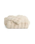Cozy Earth Bubble Cuddle Blanket Faux Fur Ultra-soft Luxury Throw -.... Fixed Price $318.21.