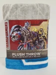 Transformers Plush Throw 46"X60" New Original Packaging. Fixed Price $19.99.