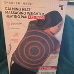 Calming Comfort CWT04106 Heating Pad With Massage Vibrations - Gray. Fixed Price $80.00.