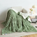 Ukeler Sherpa Throw Blanket 60 80 Inch- Cute Striped Design Soft Plush Fleece. Fixed Price $82.92.