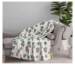Berkshire 60X70 Garden Collection Velvetsoft Throw Cactus Plants Blanket. Fixed Price $23.99.