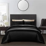 Aimay 3 Pcssatin Duvet Cover Bedding Sets Queen Black 1800 Series LUXURY.289. Fixed Price $27.00.