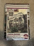 Vintage American Weavers Jacquard Throw General Store 50" X 60" Brand New!!. Fixed Price $54.90.
