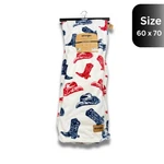 Wrangler Oversized Sherpa Fleece Throw Blanket Ultra Plush Soft & Warm Cozy. Fixed Price $40.00.
