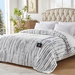 Heated Blanket Queen 84X90 Faux Fur Sherpa 10 Levels Westinghouse Electric 1-12. Fixed Price $179.99.