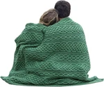 Carraig D Cable Knit Blanket Celtic Throw -. Fixed Price $119.47.