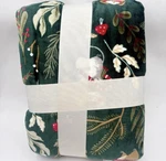Cynthia Rowley Queen Blanket Plush Christmas Whimsy Mouse Holiday. Fixed Price $100.00.