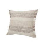 Homeroots 588378 20 In. Cream Striped Throw Pillows - Set Of. Fixed Price $74.16.